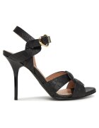 Love Moschino Sandale dama piele naturala - negru