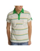 LUCA Tricou Polo barbati - Alb