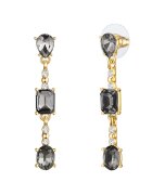 Lulu  Jane Cercei drop placati cu aur de 14K - Auriu