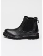 Lumberjack Ghete Chealsea de piele Mastro - Negru
