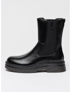 Lumberjack Ghete Chelsea de piele ecologica Susanna - Negru