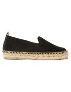 Manebi Espadrile dama FLAT ESPADRILLES K 1.0 - Piele naturala - Negru