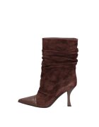 Marc Ellis Botine de piele Silvana Chic - Maro inchis