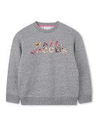 MARC JACOBS Bluza de trening din bumbac cu logo - Gri melange
