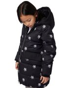 MARC JACOBS Geaca cu vatelina si model floral - Negru