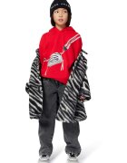 MARC JACOBS Palton din amestec de lana cu model zebra - Negru/Alb murdar