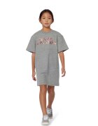 MARC JACOBS Rochie-tricou cu logo - Gri melange