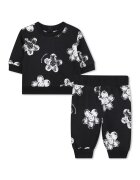MARC JACOBS Set de pantaloni si bluza cu imprimeu - 2 piese - Alb/Negru