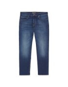 Marc O'Polo Blugi elastici cu aspect decolorat - Albastru