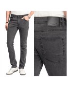 MARCUS Blugi Barbati - Sebb - Regular Fit - Talie Medie - 70% Bumbac - 30% Poliester - Fermoar - Lungi - 5 Buzunare - Gri - Gri