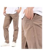 MARCUS Pantaloni Barbati - Gerry Chino - Regular Fit - Talie Medie - Fermoar - Lungi - 5 Buzunare - Bumbac - Elastan - Bej - Bej