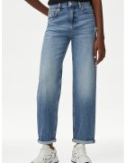 Marks  Spencer Blugi crop boyfriend - Albastru prafuit
