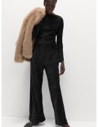 Marks  Spencer Bluza texturata cu maneci evazate - Negru