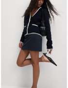 Marks  Spencer Fusta scurta cambrata - Bleumarin