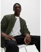 Marks  Spencer Jacheta bomber cu buzunare laterale - Verde