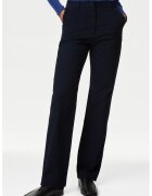 Marks  Spencer Pantaloni chino cu croiala dreapta - Albastru ultramarin