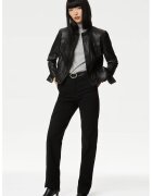 Marks  Spencer Pantaloni chino cu croiala dreapta - Negru