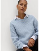 Marks  Spencer Pulover cu decolteu la baza gatului - Albastru glaciar