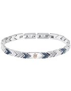 Maserati Bratara JM225AVD88 - Argintiu - Albastru - Rose gold