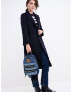 Max&Co. Haina de lana cu un cordon Runaway - Bleumarin