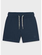 Mayoral Pantaloni scurti din amestec de bumbac cu snur - Bleumarin