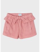 Mayoral Pantaloni scurti din denim si buzunare frontale - Roz prafuit