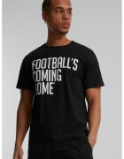 Merchcode Tricou de bumbac cu imprimeu text - Negru