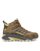 Merrell Ghete trekking barbati Cairn Moab Speed 2 Mid GOR - maro - textil