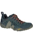 Merrell Ghete trekking barbati Intercept J559593 - Piele nabuc - Bleumarin - Bleumarin