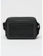 Michael Kors Geanta crossbody cu monograma Maeve - Negru/Gri inchis
