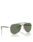 Michael Kors Ochelari de soare dama Light Gold Shiny/Green Solid - 59mm