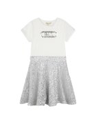 Michael Kors Rochie casual fete argintiu