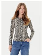 MICHAEL Michael Kors Bluza dama bej - cu imprimeu