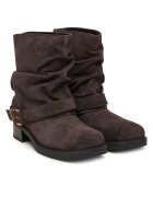 MICHAEL Michael Kors Botine dama 40F5COFE5S - Piele naturala - Maro