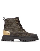 MICHAEL Michael Kors Ghete fete - piele ecologica - Auriu/Maro