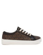 MICHAEL Michael Kors Pantofi sport copii - sneakers - maro - butternut - auriu - piele ecologica