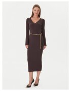 MICHAEL Michael Kors Rochie tricotata de dama maro - tricot