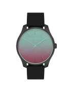 Milano X Change Ceas barbati MEX3198 negru silicon 44mm