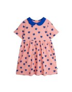 Mini Rodini Rochie de zi fete - Roz/Albastru - Inima