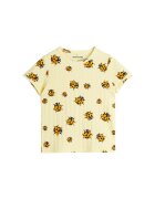 Mini Rodini Tricou pentru copii galben - cu buburuze