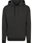 Mister tee Hanorac unisex din amestec de bumbac cu model text - Negru