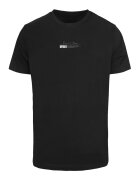 Mister tee Tricou unisex cu imprimeu fluture - Negru