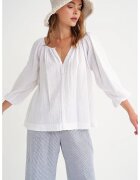 Mixray Bluza dama - muselina - alb - textil