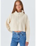 Mixray Pulover dama - Alb - Tricot -