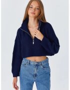 Mixray Pulover dama - Bleumarin - Tricot -