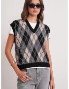 Mixray Pulover dama - Decolteu in V - tricot -