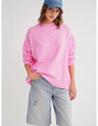 Mixray Pulover dama HiCCUP - supradimensionat - roz pudrat - tricot -