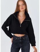 Mixray Pulover dama - Negru - Tricot -