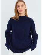 Mixray Pulover dama - Tricot - Albastru marin -