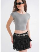 Mixray Tricou dama gri